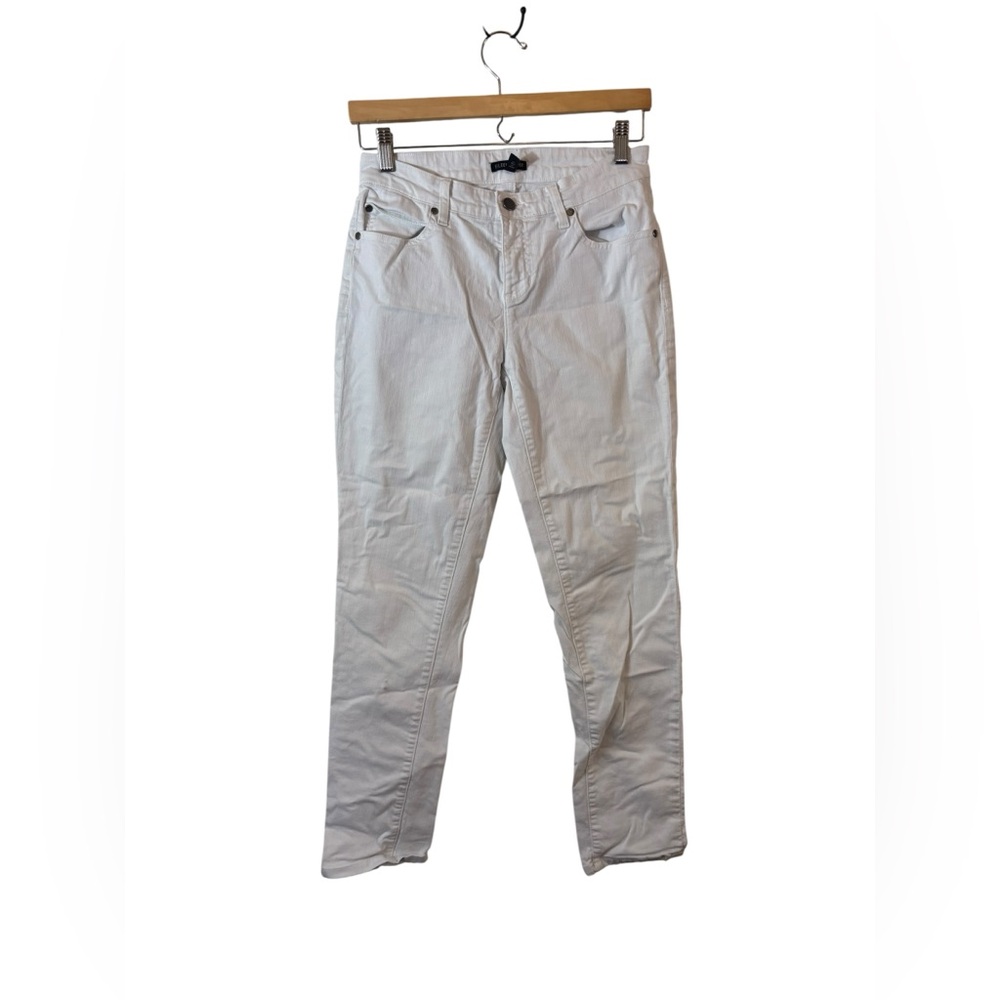 EILEEN FISHER | denim jeans 2 white